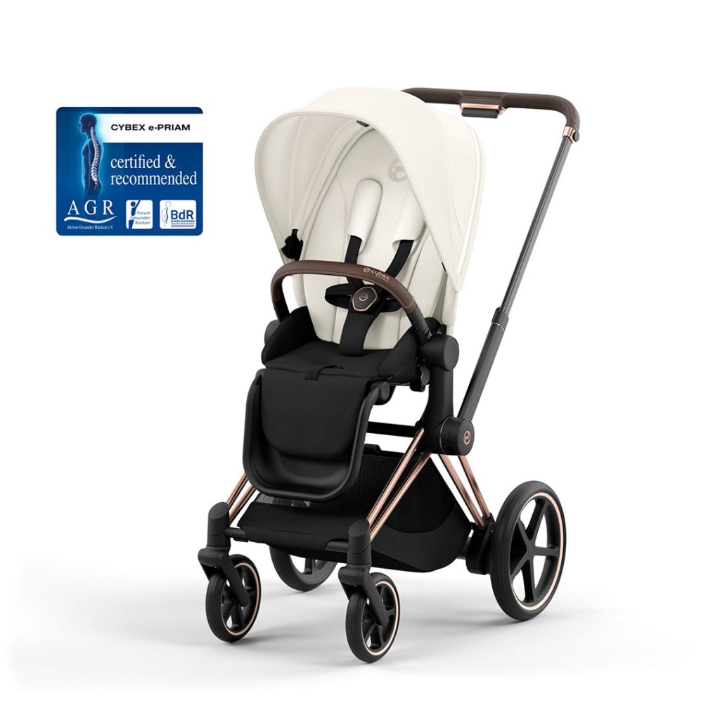 Bambinista - CYBEX - Pushchairs - CYBEX e - Priam Pushchair - Off White