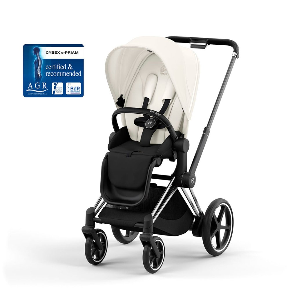 Bambinista - CYBEX - Pushchairs - CYBEX e - Priam Pushchair - Off White