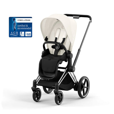 Bambinista - CYBEX - Pushchairs - CYBEX e - Priam Pushchair - Off White