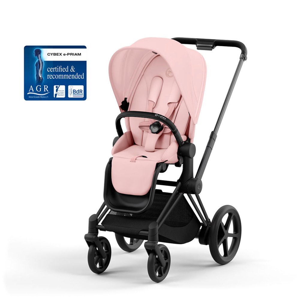 Bambinista - CYBEX - Pushchairs - CYBEX e - Priam Pushchair - Peach Pink