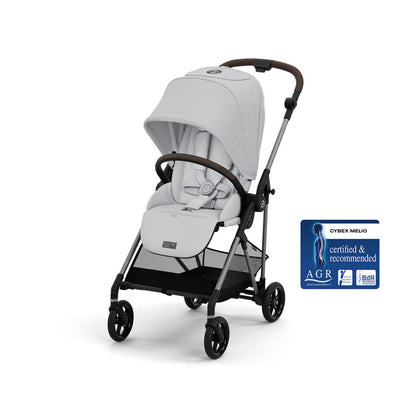 Bambinista - CYBEX - Travel - CYBEX Melio Pushchair - Fog Grey (2024 New Generation)