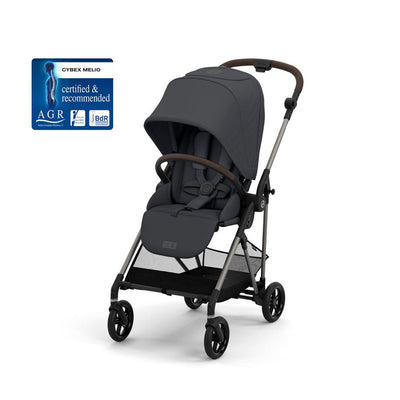 Bambinista - CYBEX - Travel - CYBEX Melio Pushchair - Monument Grey