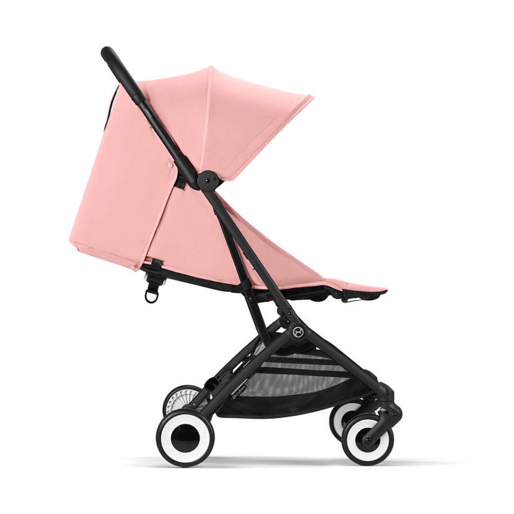 Bambinista-CYBEX-Travel-CYBEX ORFEO Pushchair in Black Frame - Candy Pink