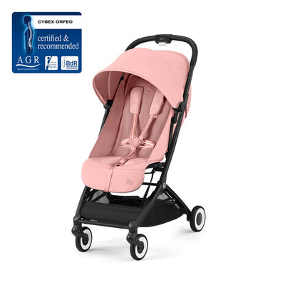 Bambinista - CYBEX - Travel - CYBEX ORFEO Pushchair in Black Frame - Candy Pink