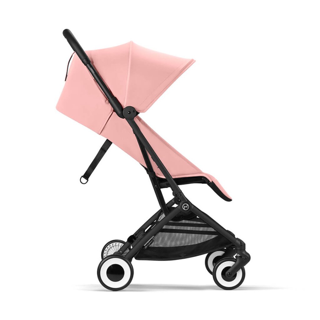 Bambinista-CYBEX-Travel-CYBEX ORFEO Pushchair in Black Frame - Candy Pink