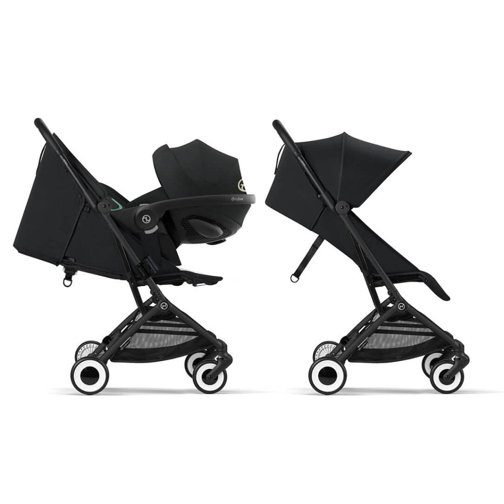 Bambinista-CYBEX-Travel-CYBEX ORFEO Pushchair in Black Frame - Magic Black