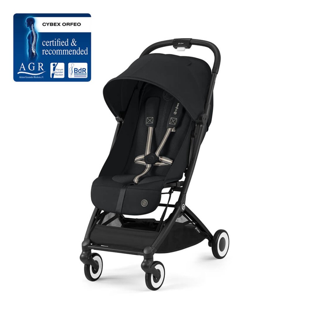 Bambinista - CYBEX - Travel - CYBEX ORFEO Pushchair in Black Frame - Magic Black