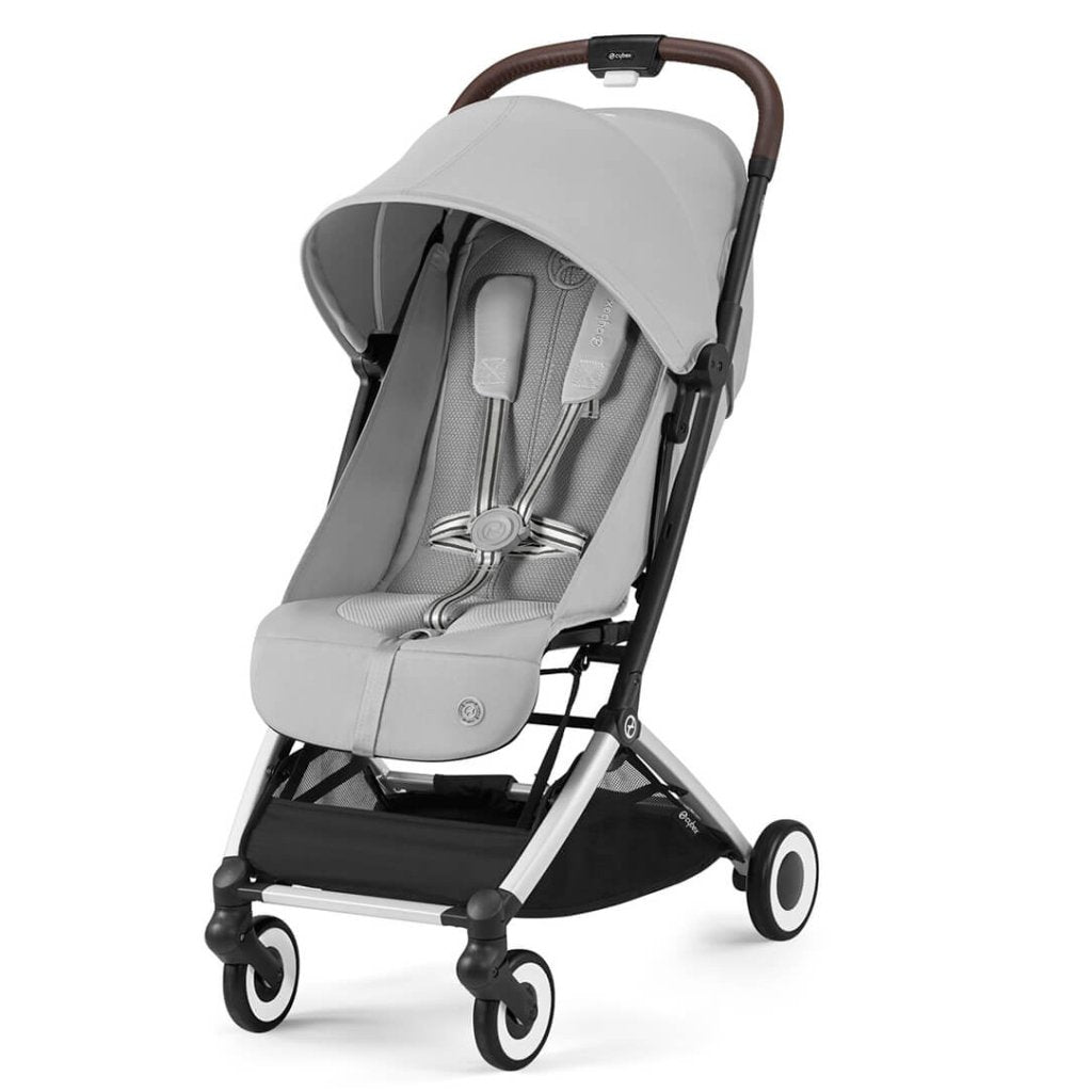 Bambinista-CYBEX-Travel-CYBEX ORFEO Pushchair in Silver Frame - Fog Grey