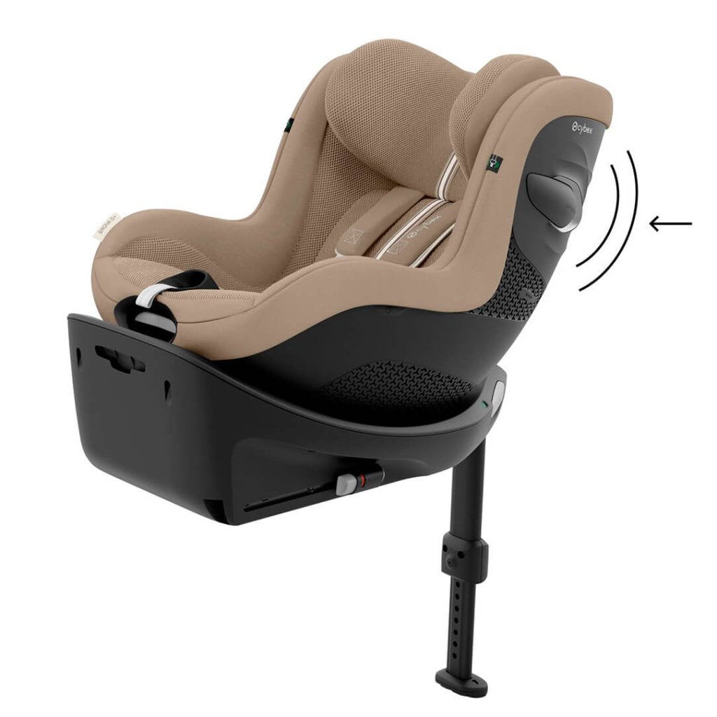 Bambinista - CYBEX - Car Seats - CYBEX SIRONA G I - SIZE PLUS Car Seat - Almond Beige