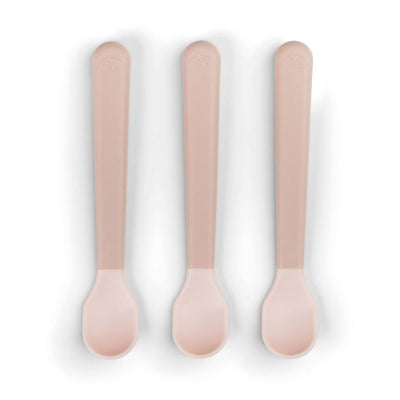 Bambinista - DONE BY DEER - Tableware - DONE BY DEER Foodie easy - grip baby spoon 3 - pack - Powder