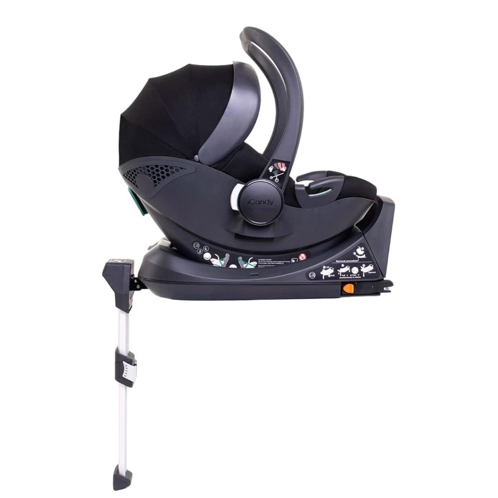 Bambinista-ICANDY-Travel-ICANDY Cocoon Car Seat & Base - Black Edition