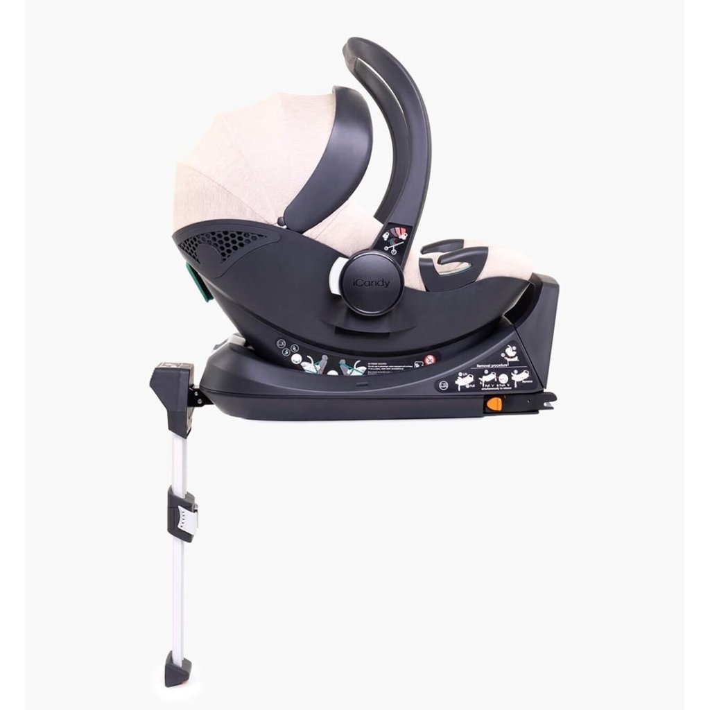 Bambinista-ICANDY-Travel-ICANDY Cocoon Car Seat & Base - Latte