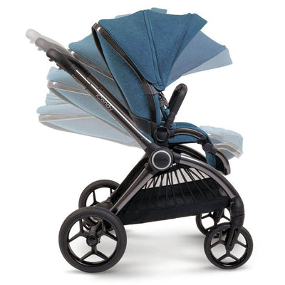 Bambinista-ICANDY-Travel-ICANDY Core Pushchair and Carrycot Combination - Phantom (Atlantis blue)