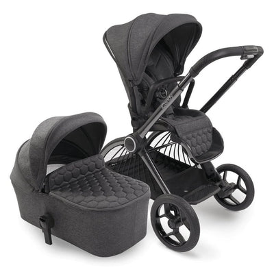 Bambinista-ICANDY-Travel-ICANDY Core Pushchair and Carrycot Combination - Phantom (Dark grey)