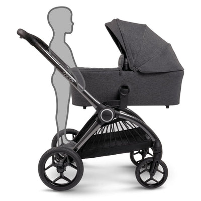 Bambinista-ICANDY-Travel-ICANDY Core Pushchair and Carrycot Combination - Phantom (Dark grey)