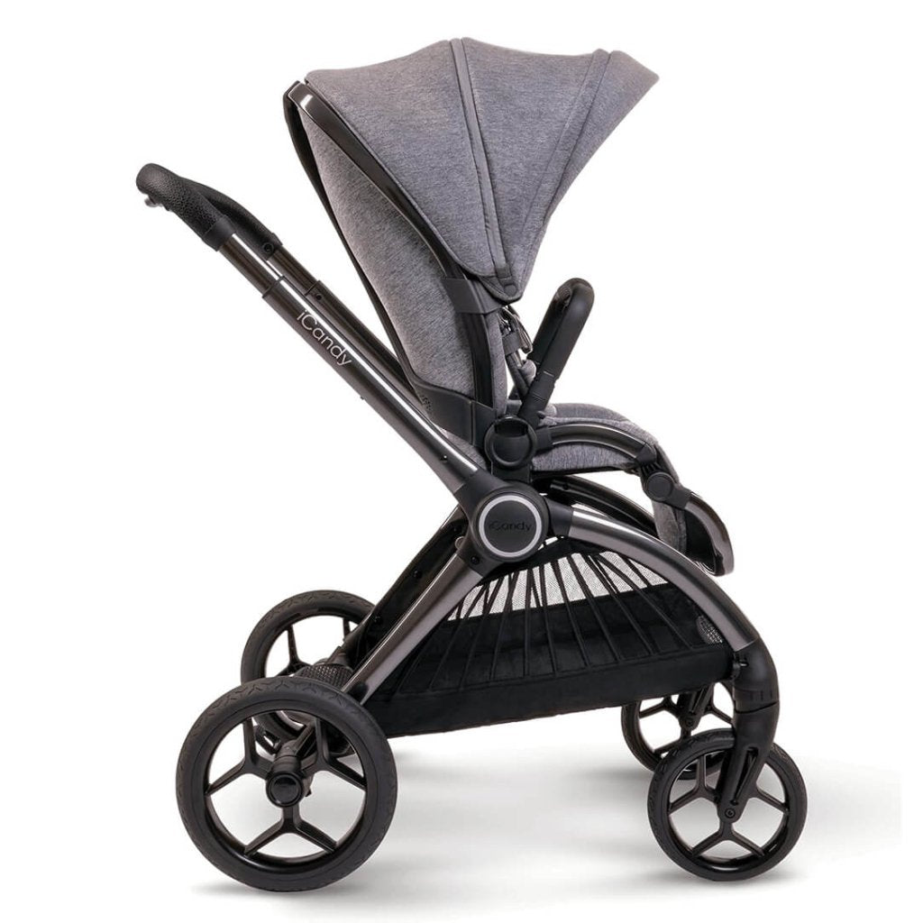 Bambinista-ICANDY-Travel-ICANDY Core Pushchair and Carrycot Combination - Phantom (Light grey)