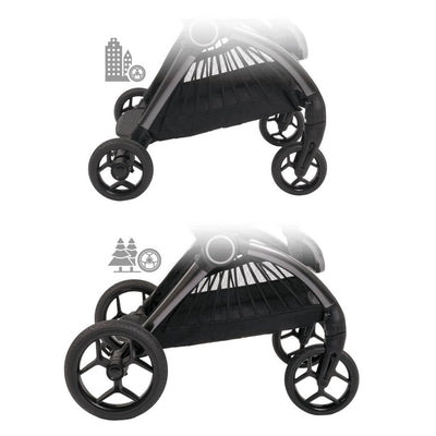 Bambinista-ICANDY-Travel-ICANDY Core Pushchair and Carrycot Combination - Phantom (Light grey)