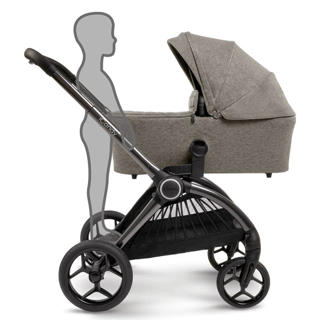 Bambinista-ICANDY-Travel-ICANDY Core Pushchair and Carrycot Combination - Phantom (Light moss)