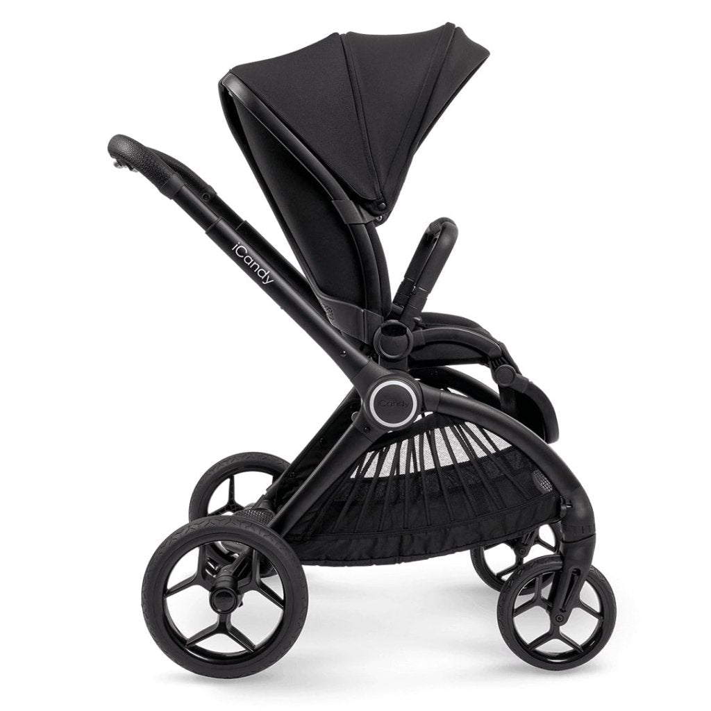 Bambinista-ICANDY-Travel-ICANDY Core Pushchair and Carrycot - Complete Bundle - Jet (Black edition)