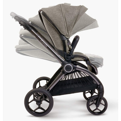 Bambinista-ICANDY-Travel-ICANDY Core Pushchair and Carrycot - Complete Bundle - Phantom (Light moss)