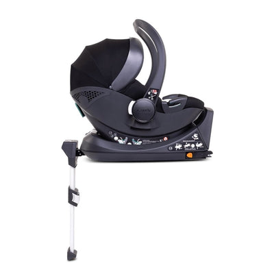 Bambinista-ICANDY-Travel-ICANDY Core Pushchair and Carrycot Complete Bundle with COCOON Car Seat & Base - Jet (Black edition)