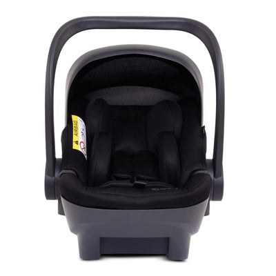 Bambinista-ICANDY-Travel-ICANDY Core Pushchair and Carrycot Complete Bundle with COCOON Car Seat & Base - Jet (Black edition)