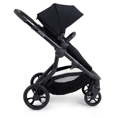 Bambinista-ICANDY-Travel-ICANDY Orange 4 Pushchair Combination Bundle - Jet (Black Edition)