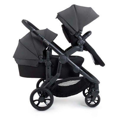 Bambinista-ICANDY-Travel-ICANDY Orange 4 Pushchair Combination Bundle - Jet (Fossil)