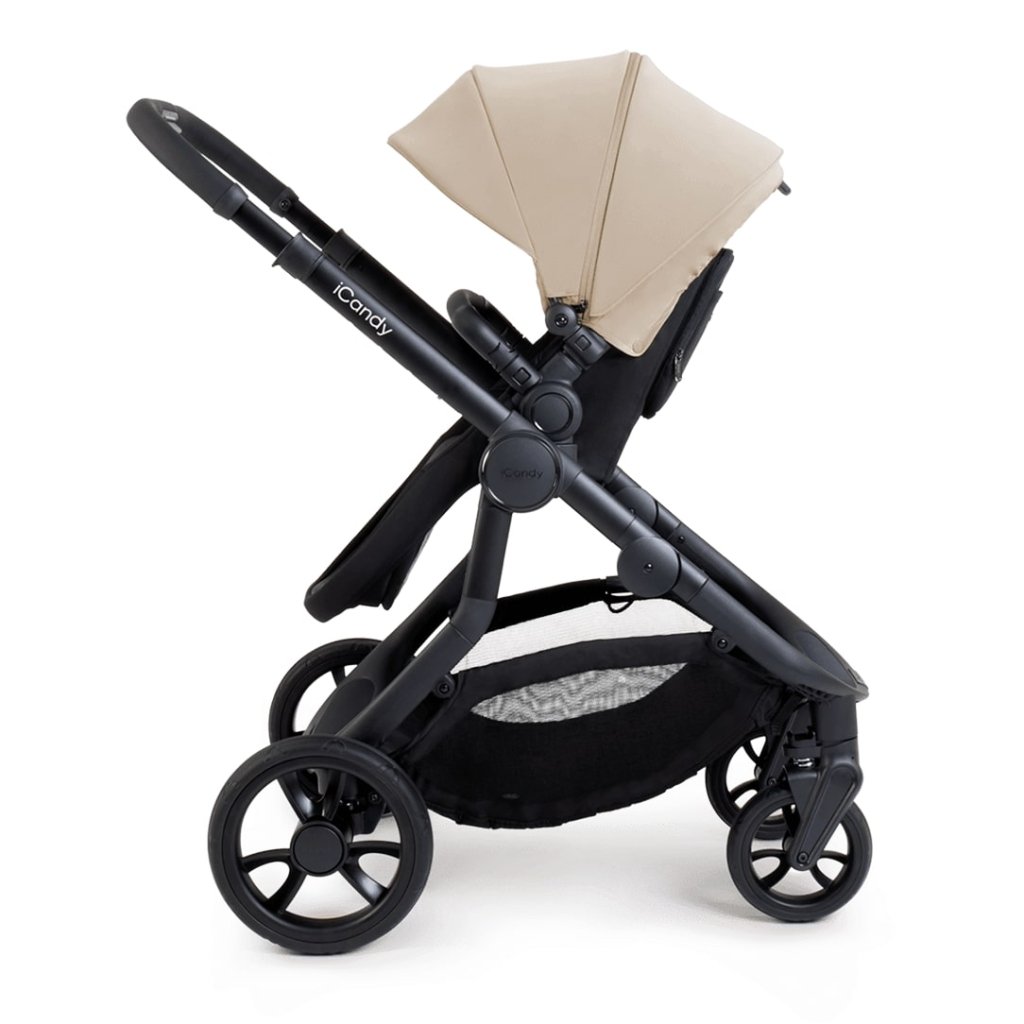 Bambinista-ICANDY-Travel-ICANDY Orange 4 Pushchair Combination Bundle - Jet (Latte)