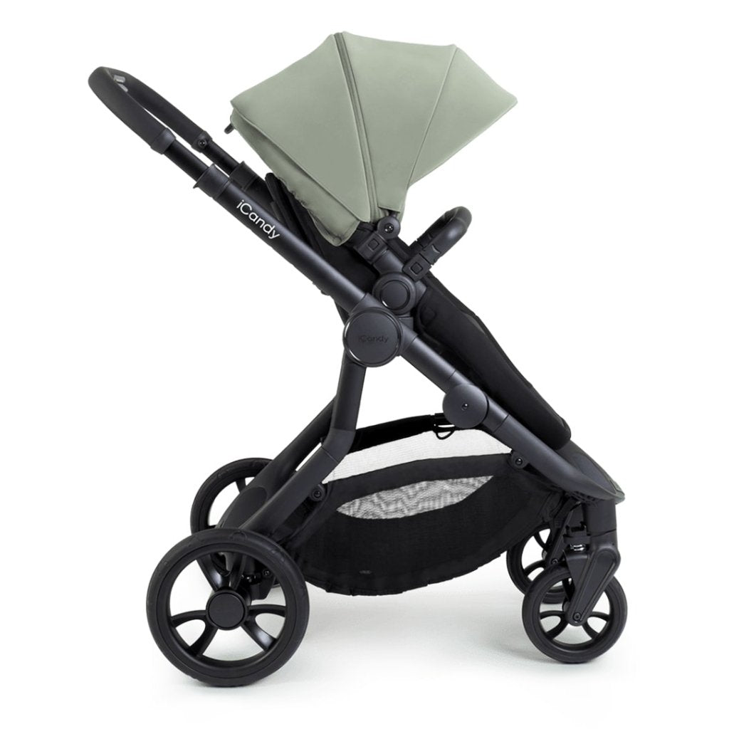 Bambinista-ICANDY-Travel-ICANDY Orange 4 Pushchair Combination Bundle - Jet (Pistachio)