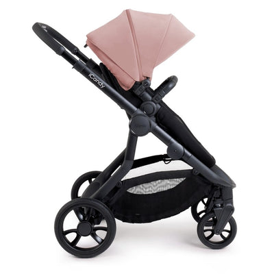 Bambinista-ICANDY-Travel-ICANDY Orange 4 Pushchair Combination Bundle - Jet (Rose)