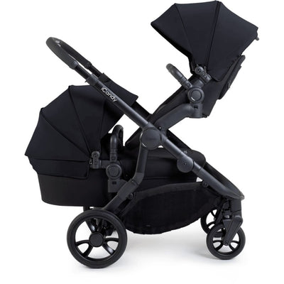 Bambinista-ICANDY-Travel-ICANDY Orange 4 Travel system with COCOON car seat - Jet (Black Edition)