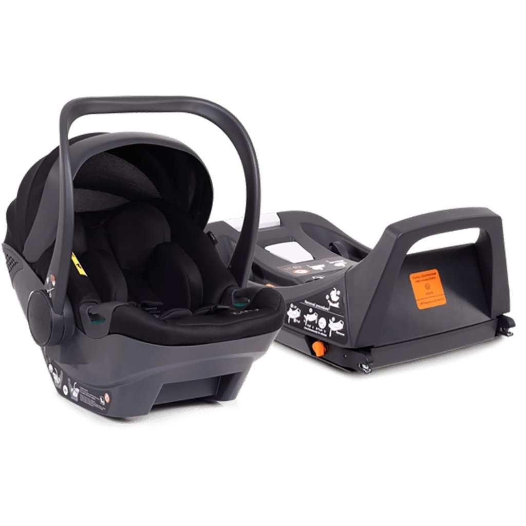 Bambinista-ICANDY-Travel-ICANDY Orange 4 Travel system with COCOON car seat - Jet (Black Edition)