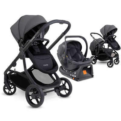 Bambinista-ICANDY-Travel-ICANDY Orange 4 Travel system with COCOON car seat - Jet (Fossil)