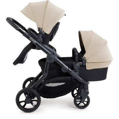 Bambinista-ICANDY-Travel-ICANDY Orange 4 Travel system with COCOON car seat - Jet (Latte)