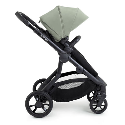 Bambinista-ICANDY-Travel-ICANDY Orange 4 Travel system with COCOON car seat - Jet (Pistachio)