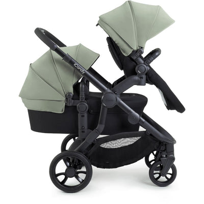 Bambinista-ICANDY-Travel-ICANDY Orange 4 Travel system with COCOON car seat - Jet (Pistachio)