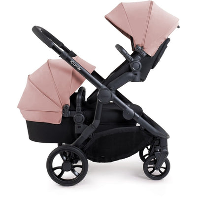 Bambinista-ICANDY-Travel-ICANDY Orange 4 Travel system with COCOON car seat - Jet (Rose)