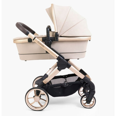 Bambinista-ICANDY-Travel-ICANDY Peach 7 Complete Bundle with Cocoon Car Seat & Base - Biscotti