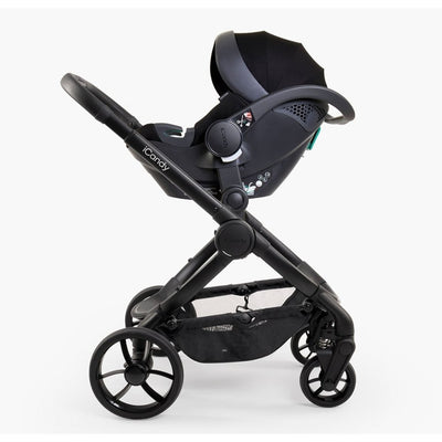 Bambinista-ICANDY-Travel-ICANDY Peach 7 Complete Bundle with Cocoon Car Seat & Base - Black Edition