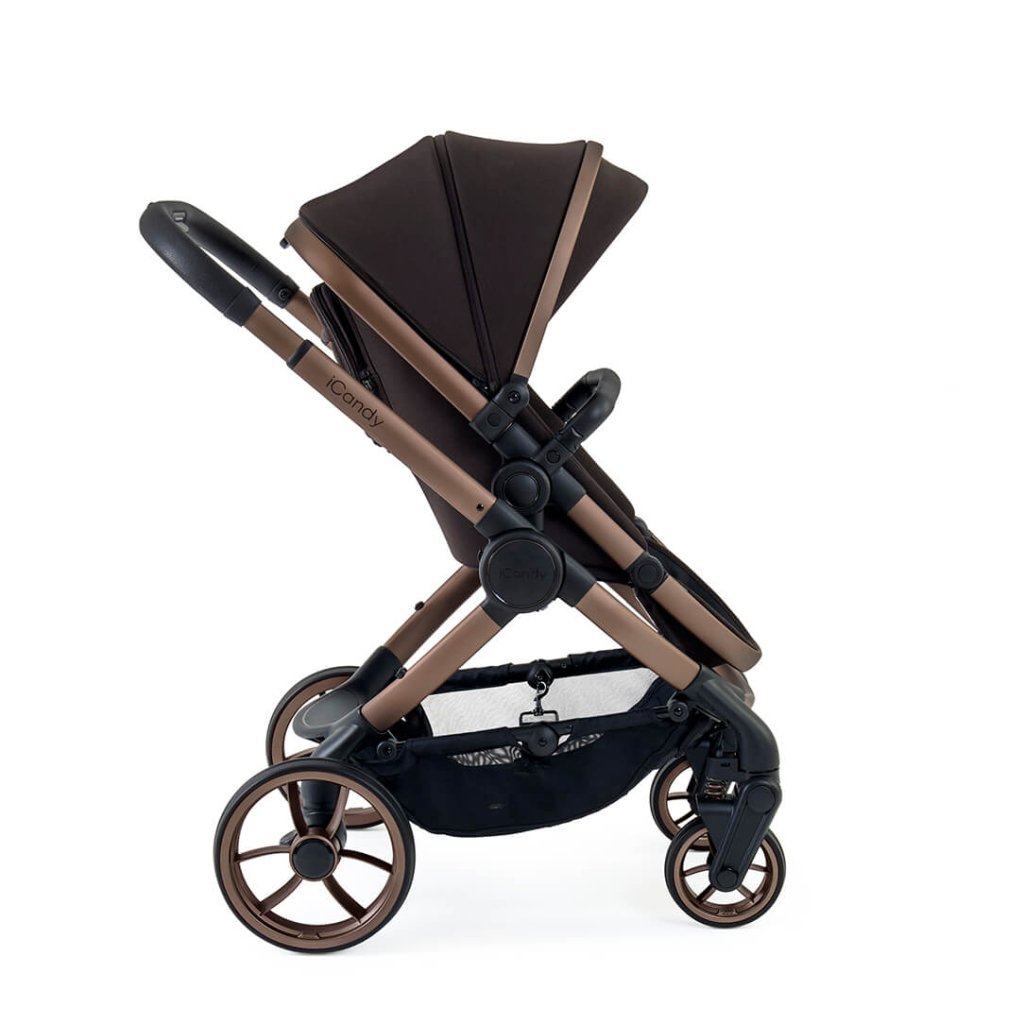 Bambinista - ICANDY - Travel Bundles - ICANDY Peach 7 Complete Bundle with Cocoon Car Seat & Base - Pecan