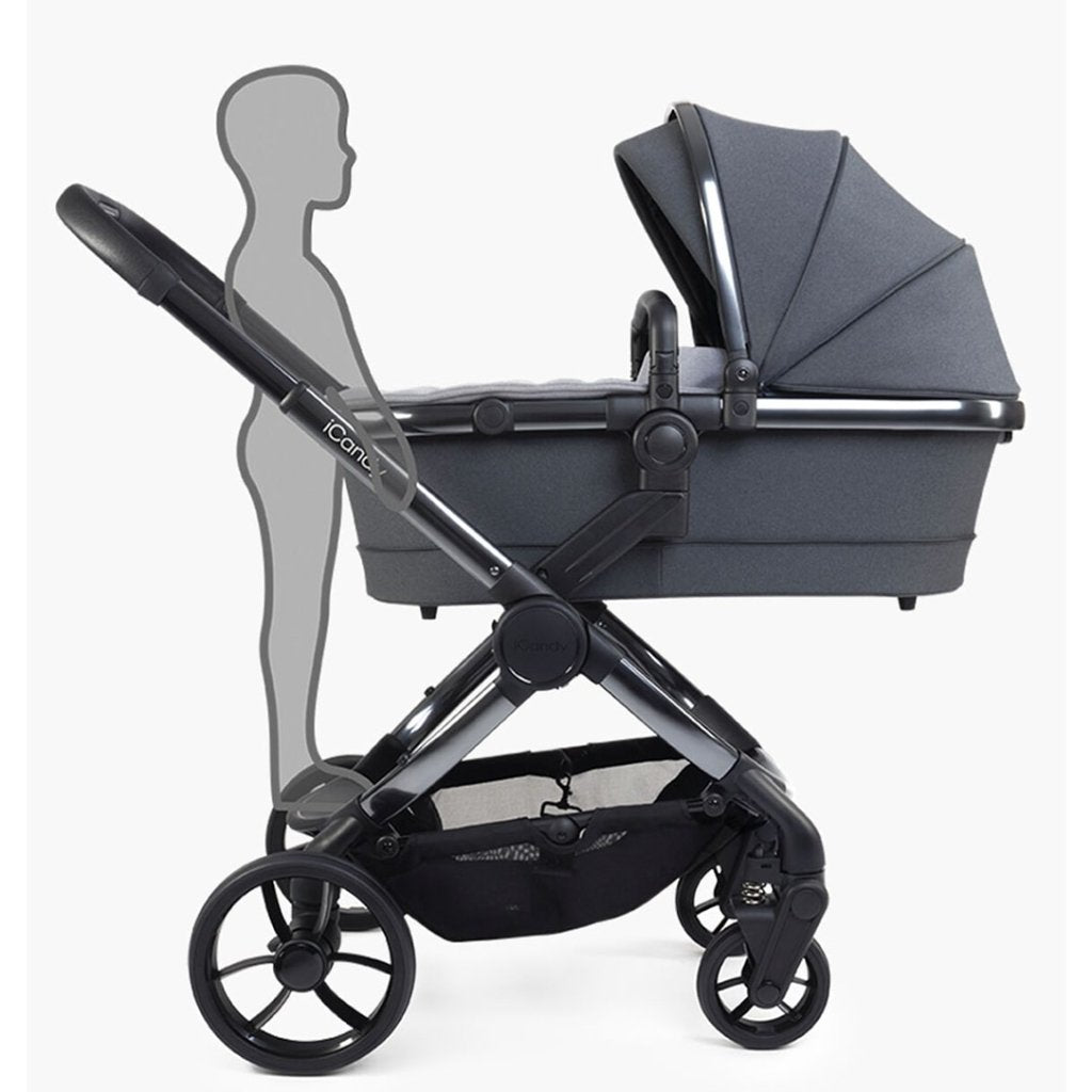 Bambinista-ICANDY-Travel-ICANDY Peach 7 Complete Bundle with Cocoon Car Seat & Base - Truffle