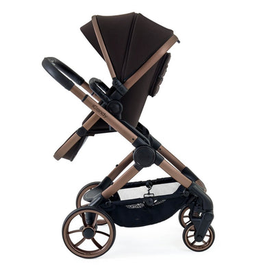 Bambinista - ICANDY - Travel Bundles - ICANDY Peach 7 Complete Travel System with Maxi Cosi Cabriofix Car Seat - Pecan (Special Edition)