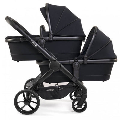 Bambinista - ICANDY - Travel - iCANDY Peach 7 Designer Collection Cerium Complete Bundle with COCOON Car Seat and Base - Black