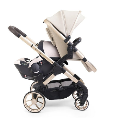 Bambinista - ICANDY - Travel - ICANDY Peach 7 Double Pushchair and Carrycot Combo Set - Biscotti