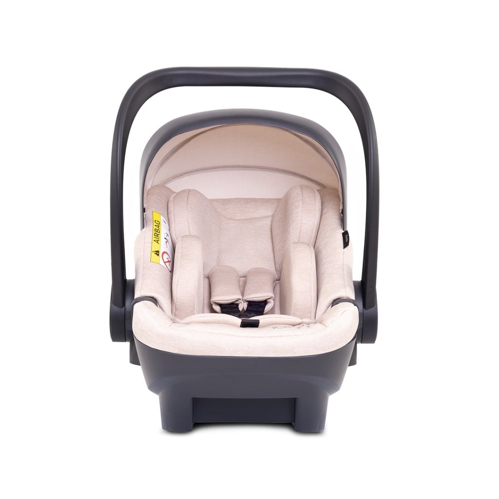 Bambinista - ICANDY - Travel - ICANDY Peach 7 Double Pushchair and Carrycot Complete Bundle Set - Blonde (Biscotti)