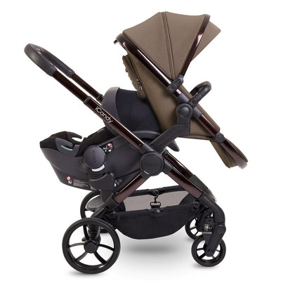 Bambinista - ICANDY - Travel - ICANDY Peach 7 Double Pushchair and Carrycot Complete Bundle Set - Coco