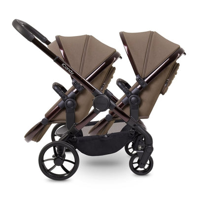 Bambinista - ICANDY - Travel - ICANDY Peach 7 Double Pushchair and Carrycot Complete Bundle Set - Coco