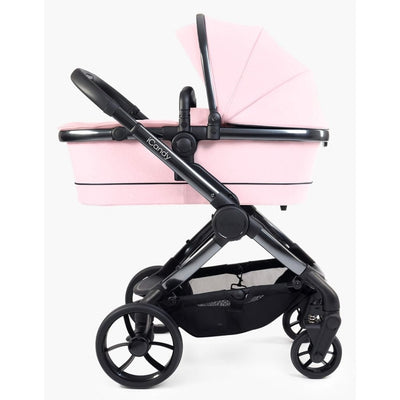 Bambinista-ICANDY-Travel-ICANDY Peach 7 Double Pushchair and Carrycot Complete Bundle Set - Phantom (Blush)