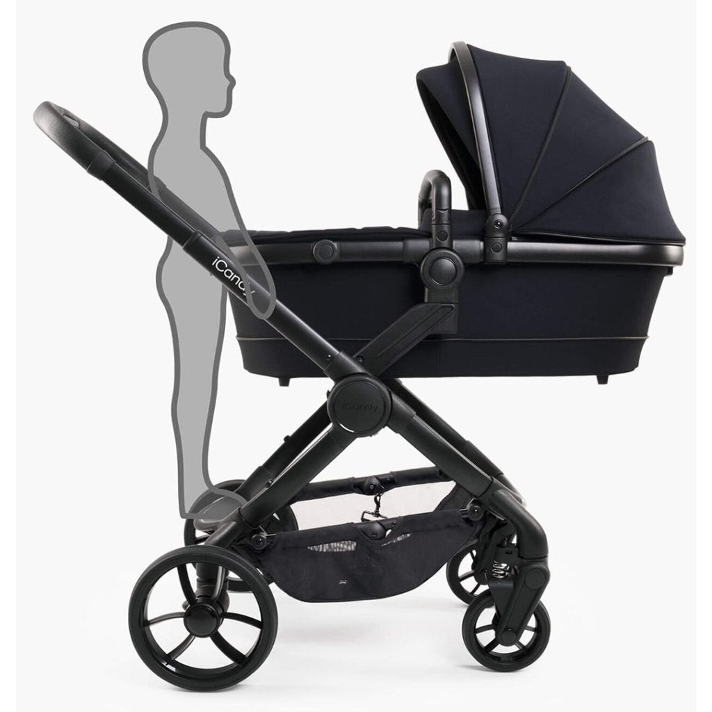 Bambinista-ICANDY-Travel-ICANDY Peach 7 Double with Black Cocoon Car Seat & Base - Black Edition